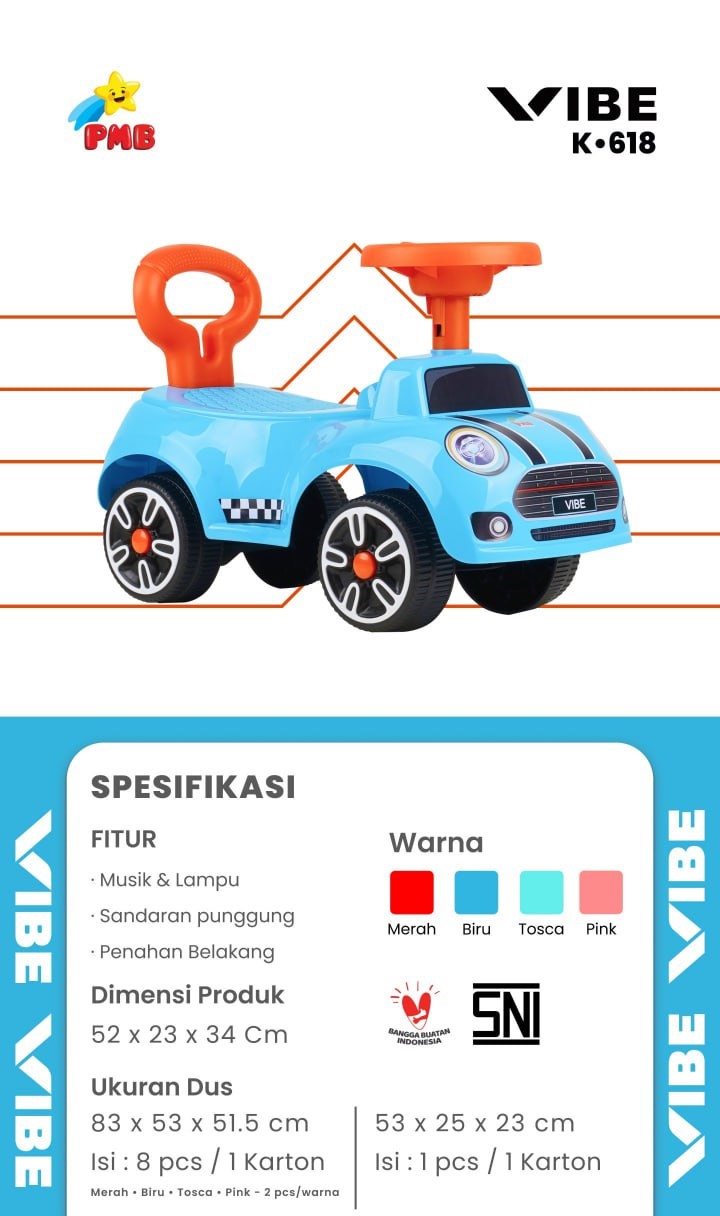 Ride On Vibe PMB K-618