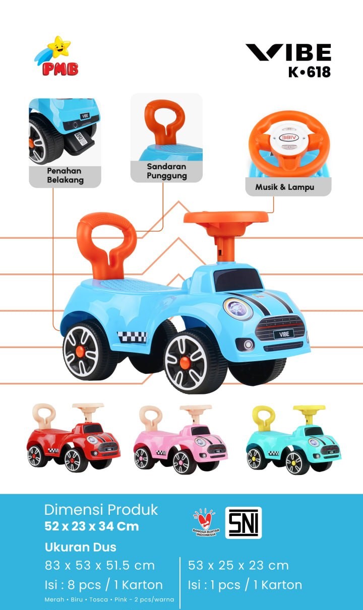 Ride On Vibe PMB K-618